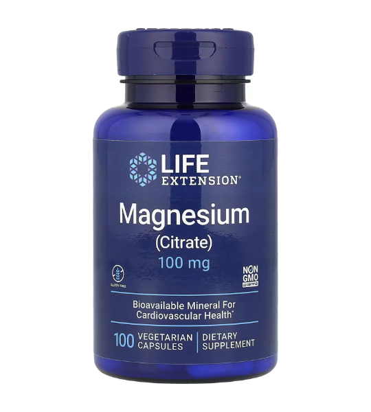 Life Extension, Magnesium (Citrate), 100 mg, 100 Vegetarian Capsules in Pakistan