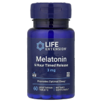 Life Extension, Melatonin, 6 Hour Timed Release, 3 mg, 60 Vegetarian Tablets in Pakistan