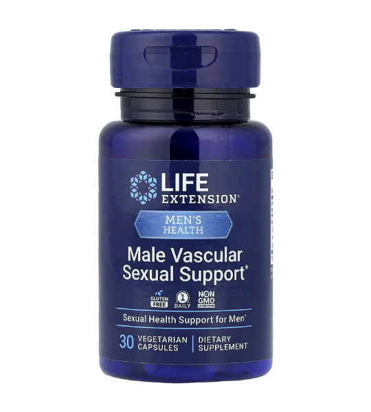 Life Extension, Men's Health, Male Vascular Sexual Support, 30 Vegetarian Capsules in Pakistan