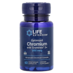 Life Extension, Optimized Chromium with Crominex 3+, 500 mcg, 60 Vegetarian Capsules in Pakistan