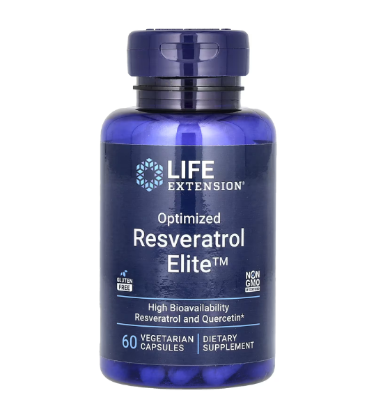 Life Extension, Optimized Resveratrol Elite, 60 Vegetarian Capsules in Pakistan