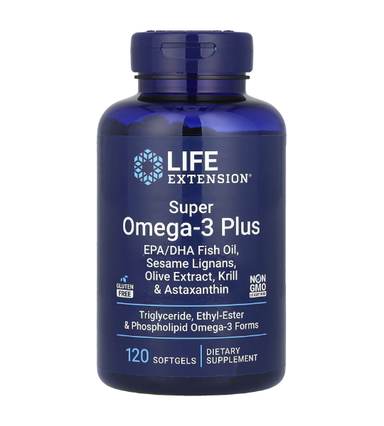 Life Extension, Super Omega-3 Plus, 120 Softgels in Pakistan