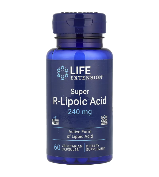 Life Extension, Super R-Lipoic Acid, 60 Vegetarian Capsules in Pakistan