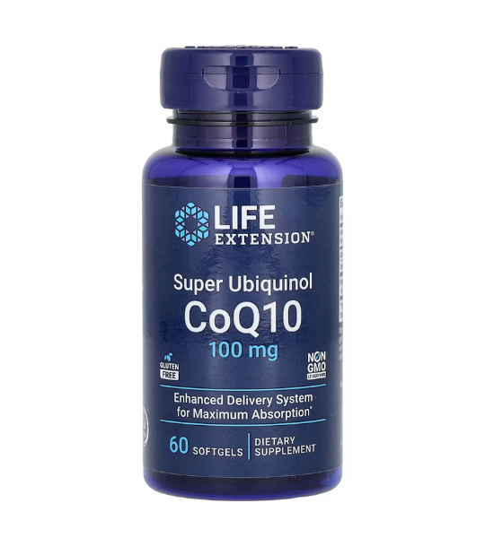 Life Extension, Super Ubiquinol CoQ10, 100 mg, 60 Softgels in Pakistan