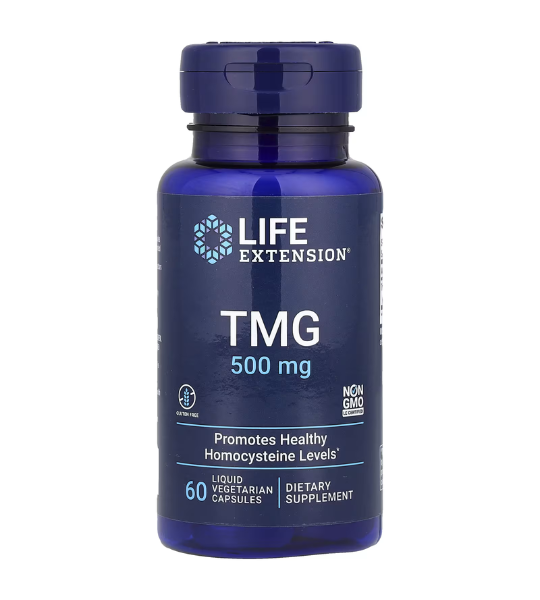 Life Extension, TMG, 500 mg, 60 Liquid Vegetarian Capsules in Pakistan