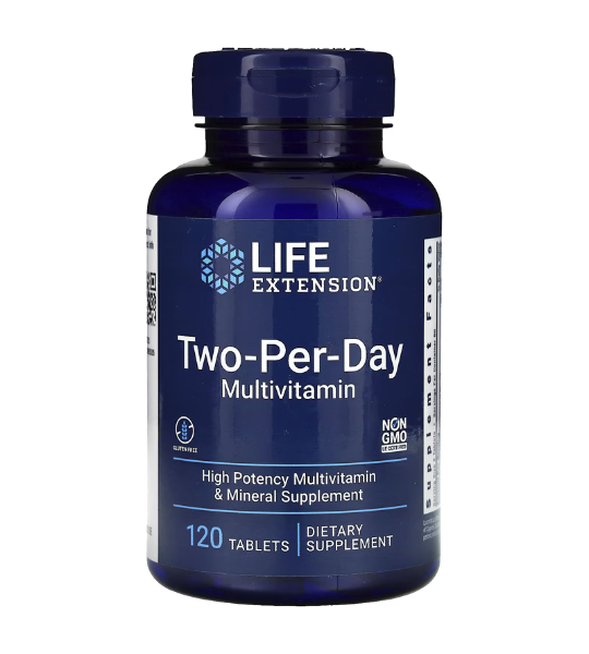 Life Extension, Two-Per-Day Multivitamin, 120 Tablets in Pakistan