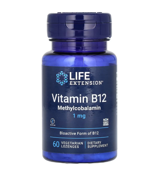 Life Extension, Vitamin B12 Methylcobalamin, 1 mg, 60 Vegetarian Lozenges in Pakistan