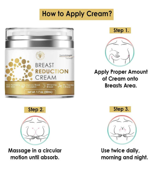 Life of Tree Breast Size Reduction Cream for Tight & Lift Breast 50ml in Pakistan