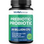 MAV Nutrition Prebiotics and Probiotics 20 Billion CFU 30 Capsules in Pakistan