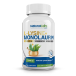 Natural Cure Labs L-Lysine + Monolaurin 600mg Capsules in Pakistan