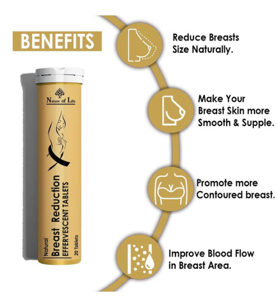 Nature of Life Breast Reduction 20 Tablets in Pakistan