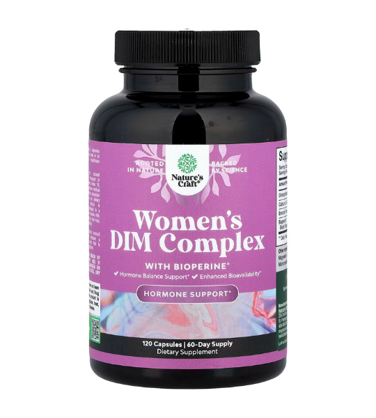 Nature's Craft, Women's DIM Complex with BioPerine® Capsules in Pakistan