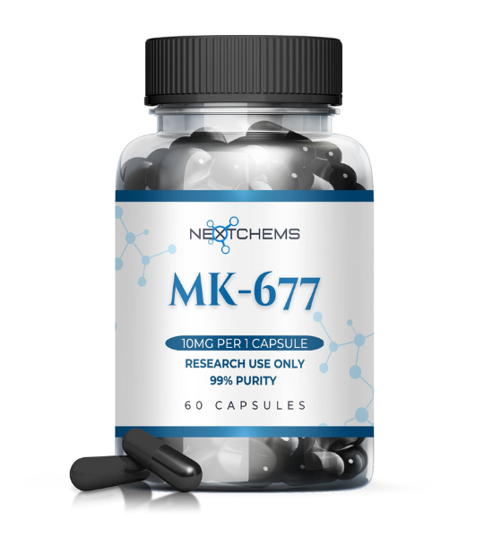 Next Chems MK-677 Ibutamoren 10mg Capsules in Pakistan