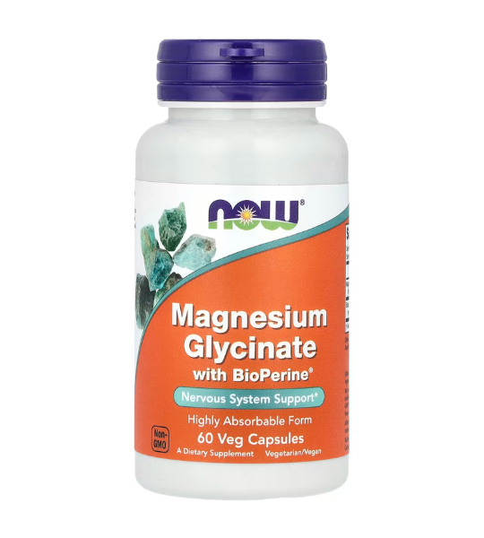 NOW Foods Magnesium Glycinate With BioPerine® Capsules in Pakistan
