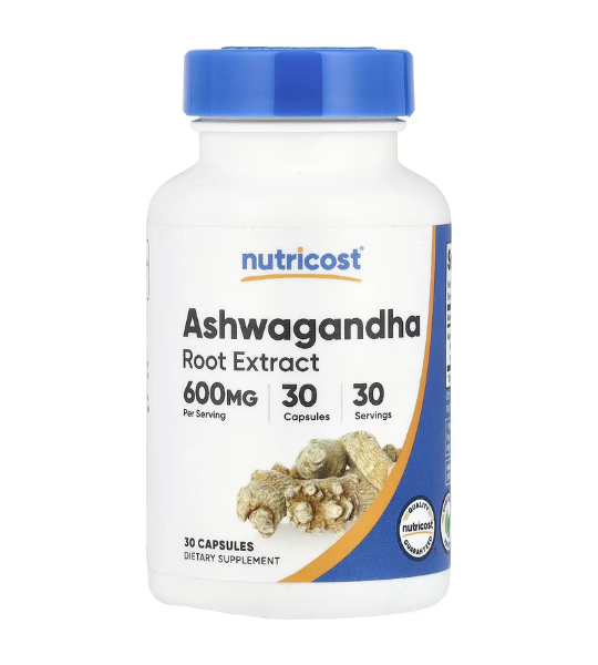 Nutricost, Ashwagandha Root Extract, 600 mg, 30 Capsules in Pakistan