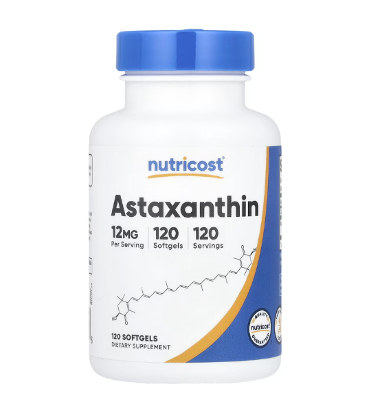 Nutricost, Astaxanthin, 12 mg, 120 Softgels in Pakistan