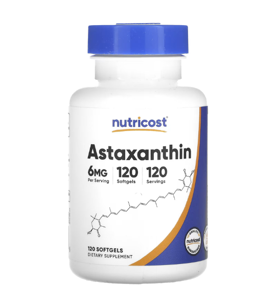 Nutricost, Astaxanthin, 6 mg, 120 Softgels in Pakistan