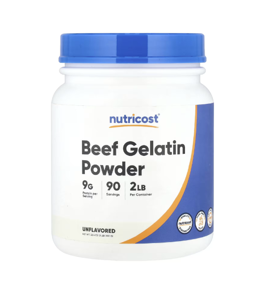 Nutricost, Beef Gelatin Powder, Unflavored, 32.4 oz (907 g) in Pakistan
