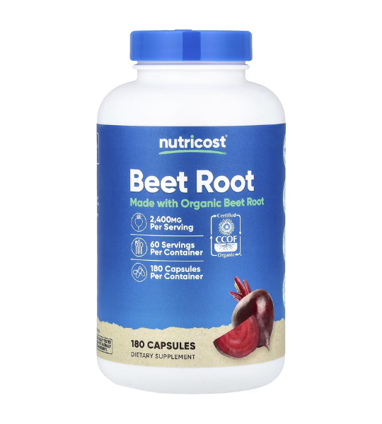 Nutricost, Beet Root, 180 Capsules in Pakistan