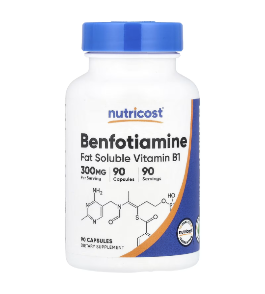 Nutricost, Benfotiamine, 300 mg, 90 Capsules in Pakistan