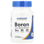 Nutricost, Boron, 5 mg, 30 Capsules in Pakistan