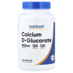 Nutricost, Calcium D-Glucarate, 500 mg, 120 Capsules in Pakistan
