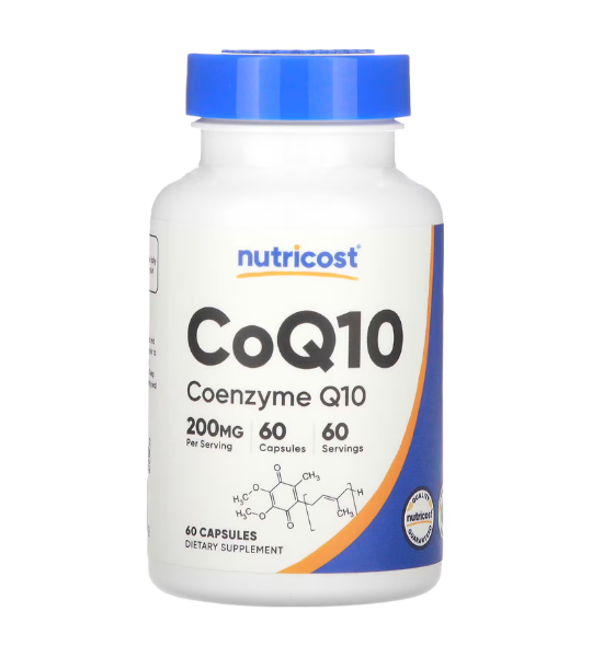 Nutricost, CoQ10, 200 mg, 60 Capsules in Pakistan