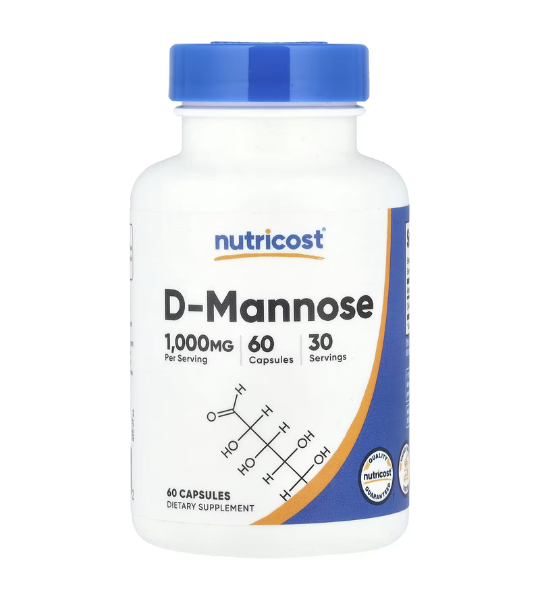 Nutricost, D-Mannose, 1,000 mg, 60 Capsules in Pakistan