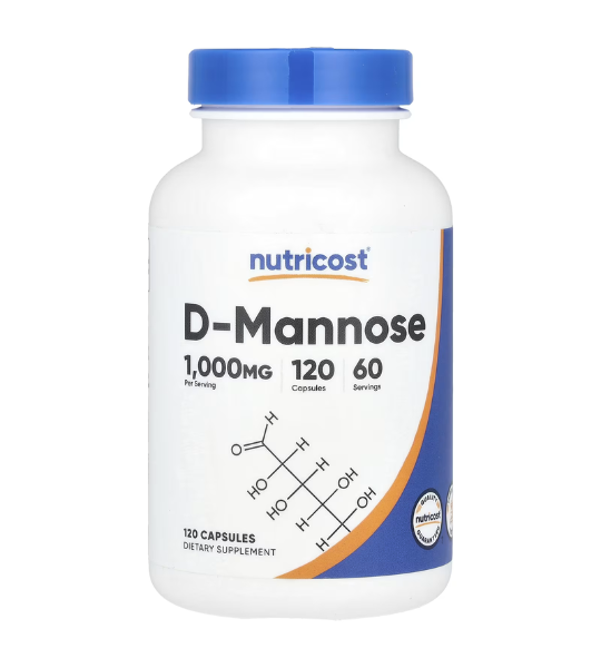 Nutricost, D-Mannose, 1,000mg, 120 Capsules in Pakistan