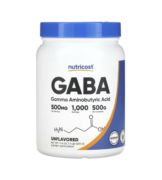 Nutricost, GABA, Unflavored, 17.6 oz (500 g) in Pakistan