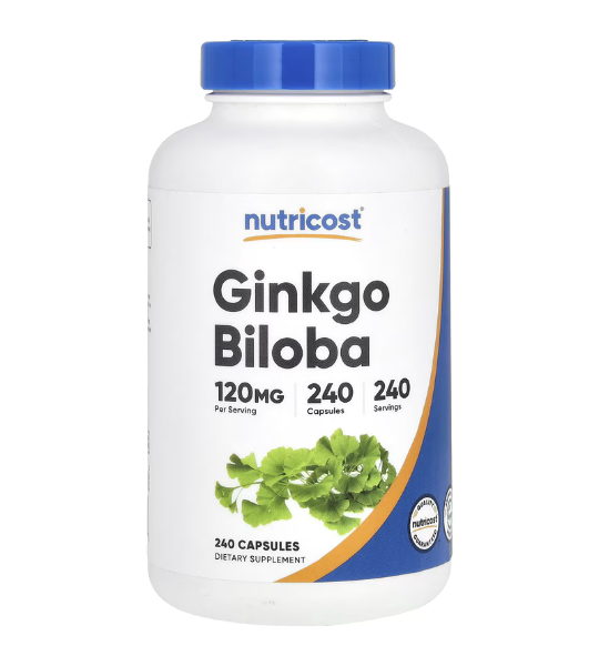 Nutricost, Ginkgo Biloba, 120 mg, 240 Capsules in Pakistan