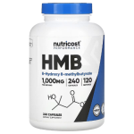Nutricost, HMB, B-Hydroxy-B-methylbutyrate, 240 Capsules in Pakistan