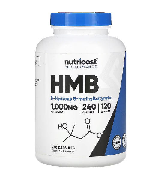 Nutricost, HMB, B-Hydroxy-B-methylbutyrate, 240 Capsules in Pakistan