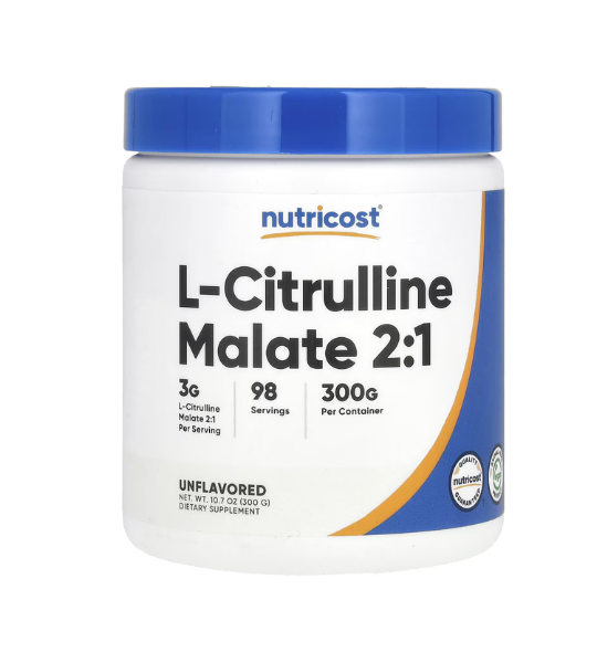Nutricost, L-Citrulline Malate 2:1, Unflavored, 10.7 oz (300 g) in Pakistan