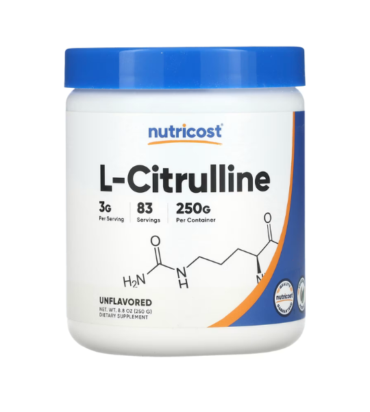Nutricost, L-Citrulline, Unflavored, 8.8 oz (250 g) in Pakistan