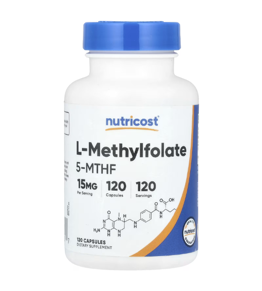 Nutricost, L-Methylfolate, 15 mg, 120 Capsules in Pakistan