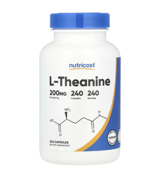 Nutricost, L-Theanine, 200 mg, 240 Capsules in Pakistan