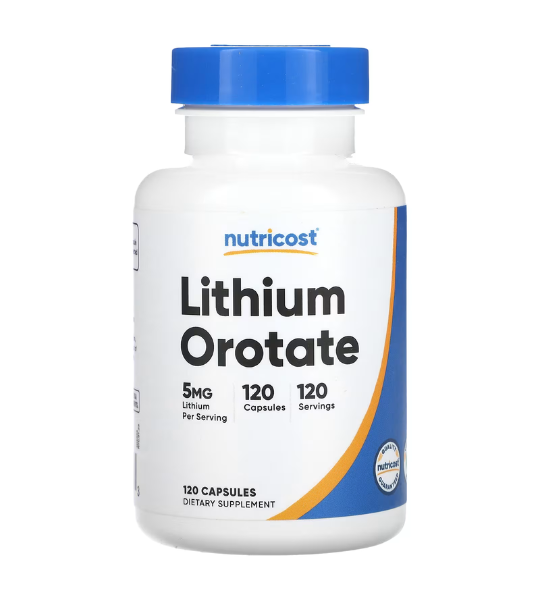 Nutricost, Lithium Orotate, 5 mg, 120 Capsules in Pakistan