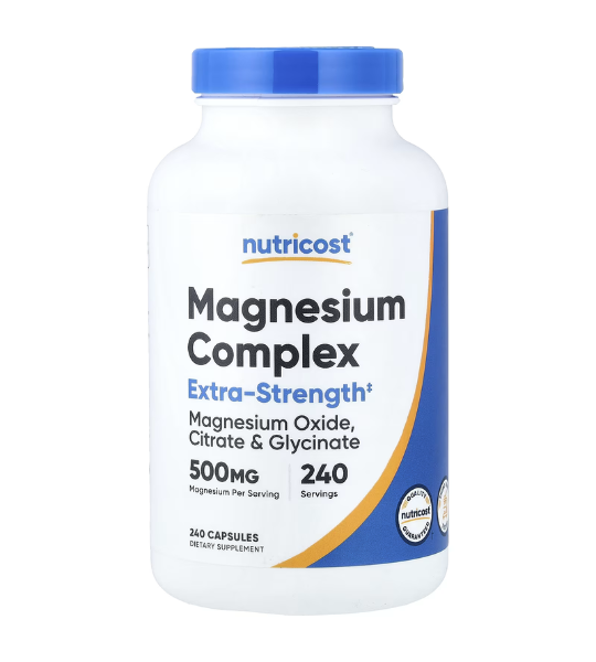 Nutricost, Magnesium Complex, 500 mg, 240 Capsules in Pakistan