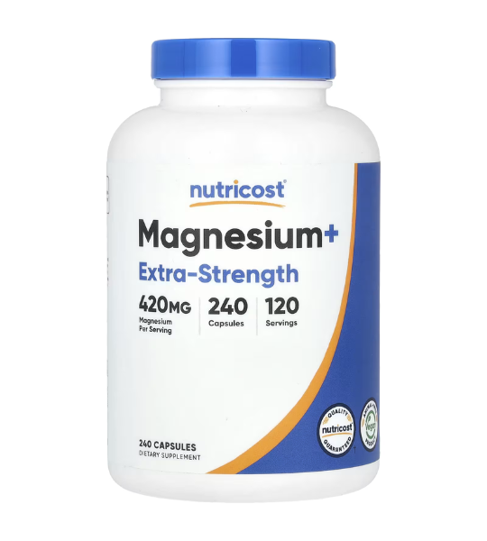 Nutricost, Magnesium+, Extra-Strength, 240 Capsules in Pakistan