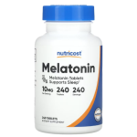 Nutricost, Melatonin, 10 mg, 240 Tablets in Pakistan