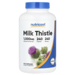 Nutricost, Milk Thistle, 1,000 mg, 240 Capsules in Pakistan