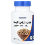 Nutricost, Nattokinase, 100 mg (2,000 FU), 120 Capsules in Pakistan