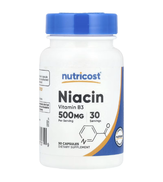 Nutricost, Niacin, 500 mg, 30 Capsules in Pakistan