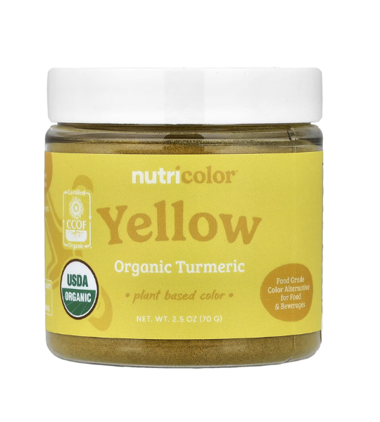 Nutricost, Nutricolor™ Yellow Organic Turmeric, 2.5 oz (70 g) in Pakistan