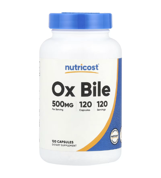 Nutricost, Ox Bile, 500 mg, 120 Capsules in Pakistan