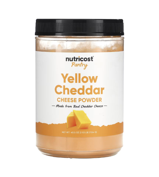 Nutricost, Pantry, Yellow Cheddar Cheese Powder, 40.5 oz (1,134 g) in Pakistan