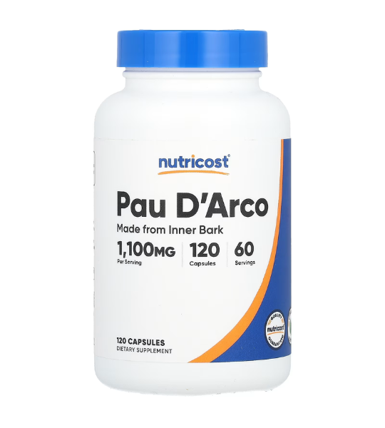 Nutricost, Pau D'Arco, 1,100 mg, 120 Capsules in Pakistan