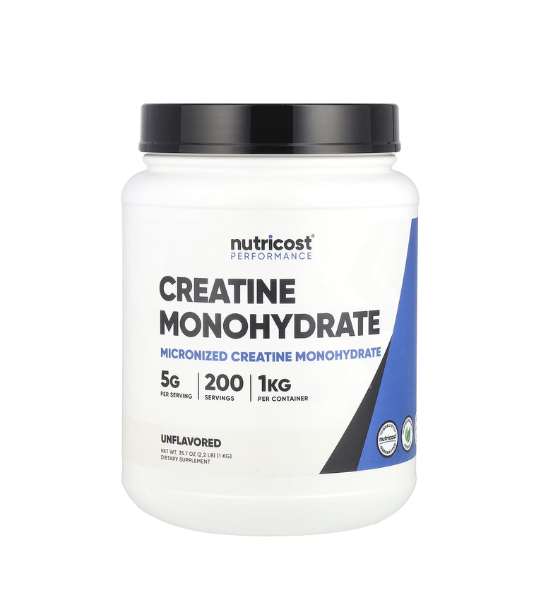 Nutricost, Performance, Creatine Monohydrate, Unflavored, 2.2 lb (1 kg) in Pakistan