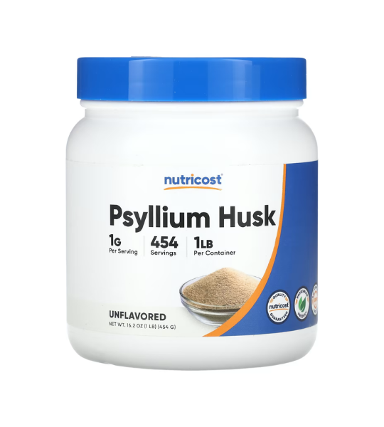Nutricost, Psyllium Husk, Unflavored, 16.2 oz (454 g) in Pakistan